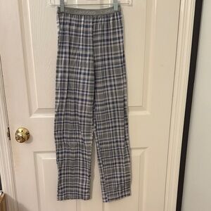 Calvin Klein Gray Plaid Lounge Pants